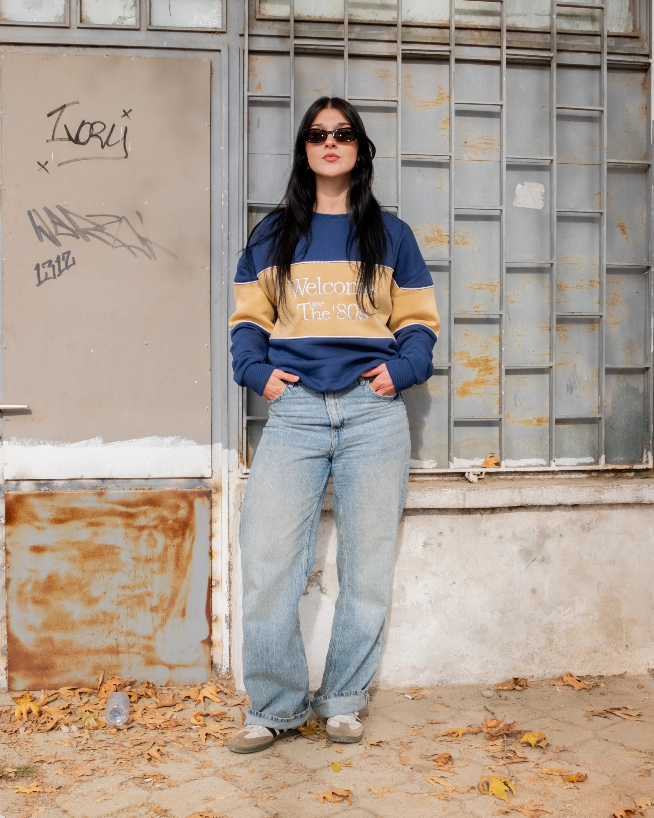 Welcome 80's Oversize Unisex Sweatshirt