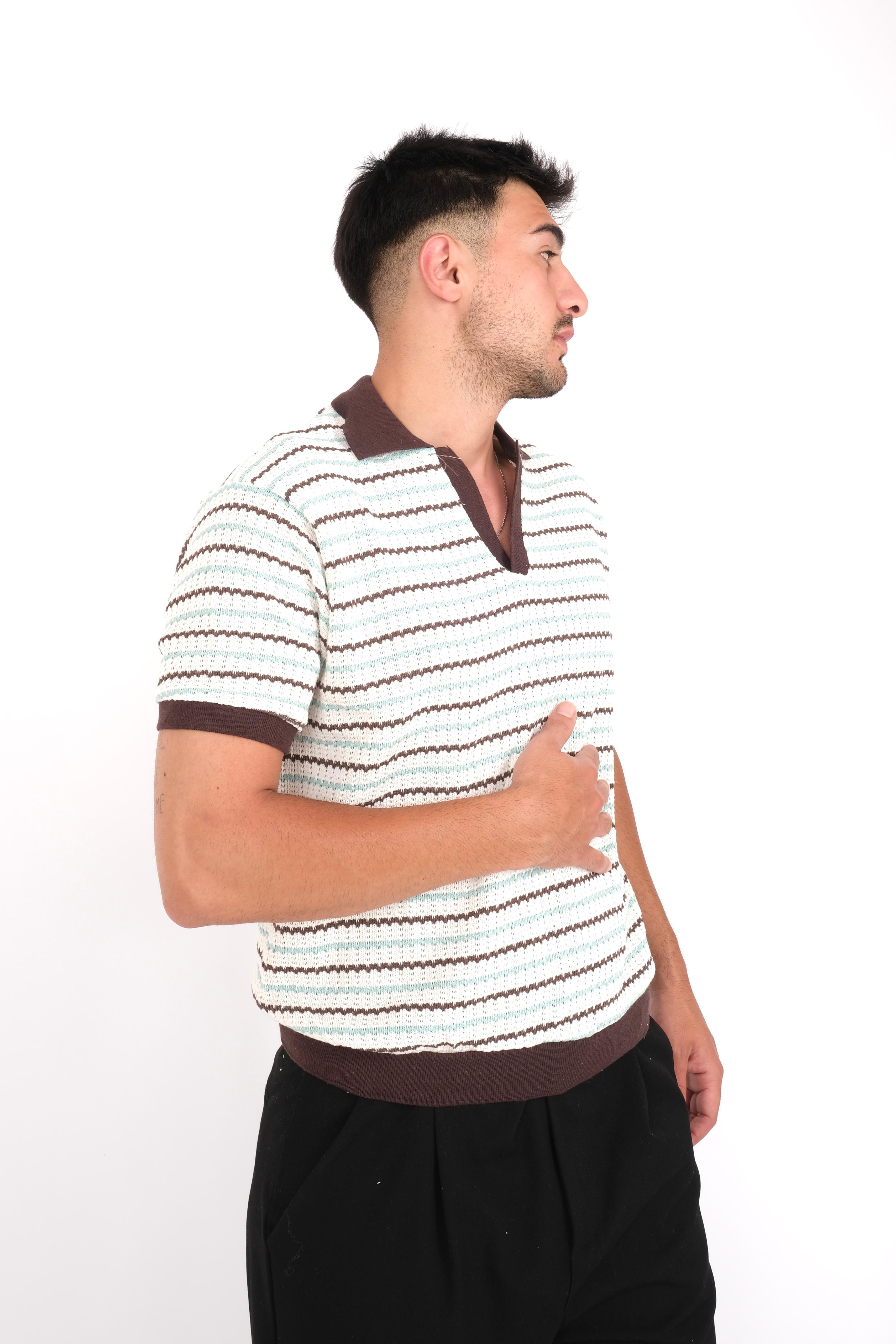 Örme Triko Polo T-shirt