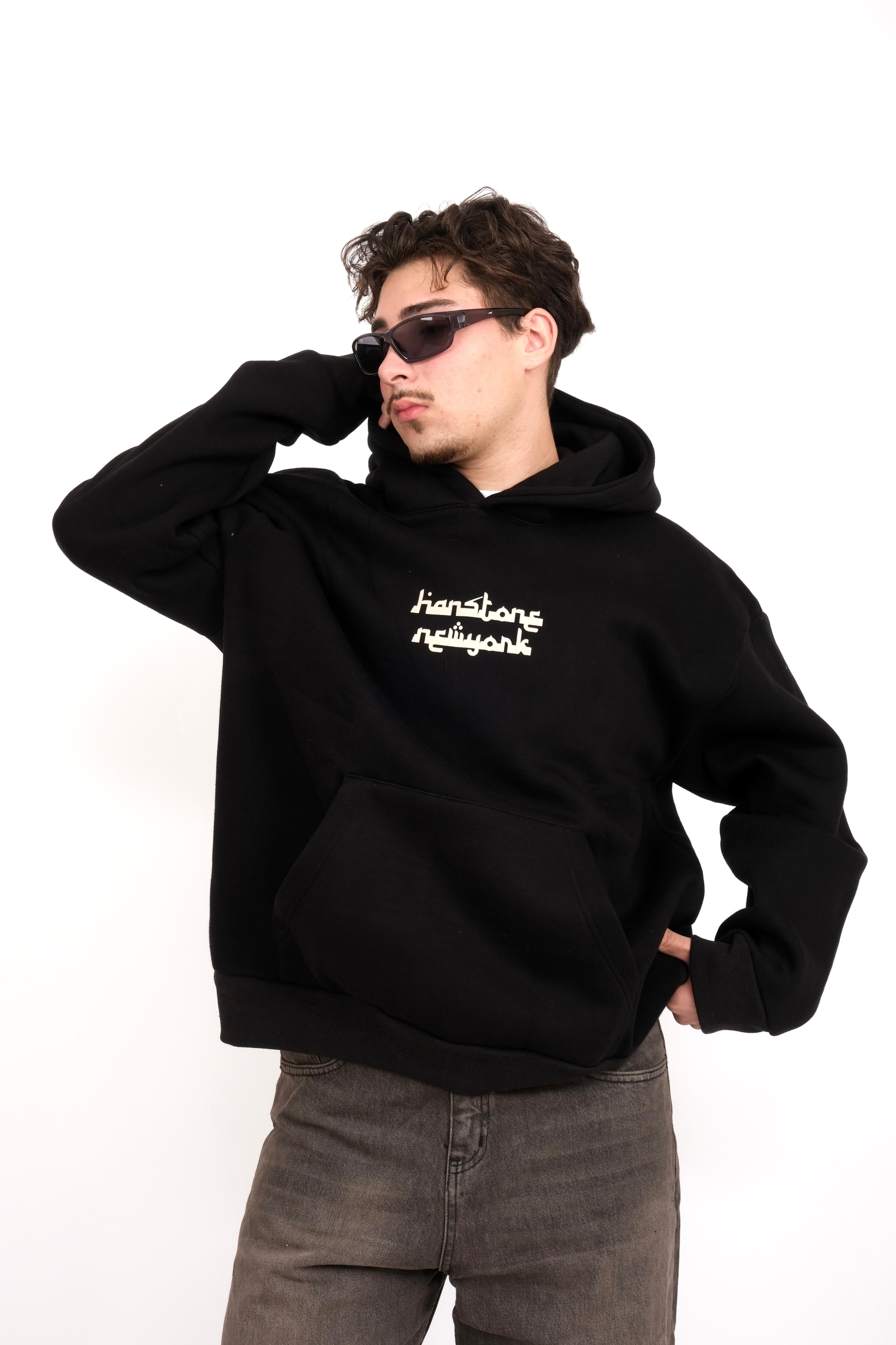 HS Printed Premium Extra Oversize Hoodie