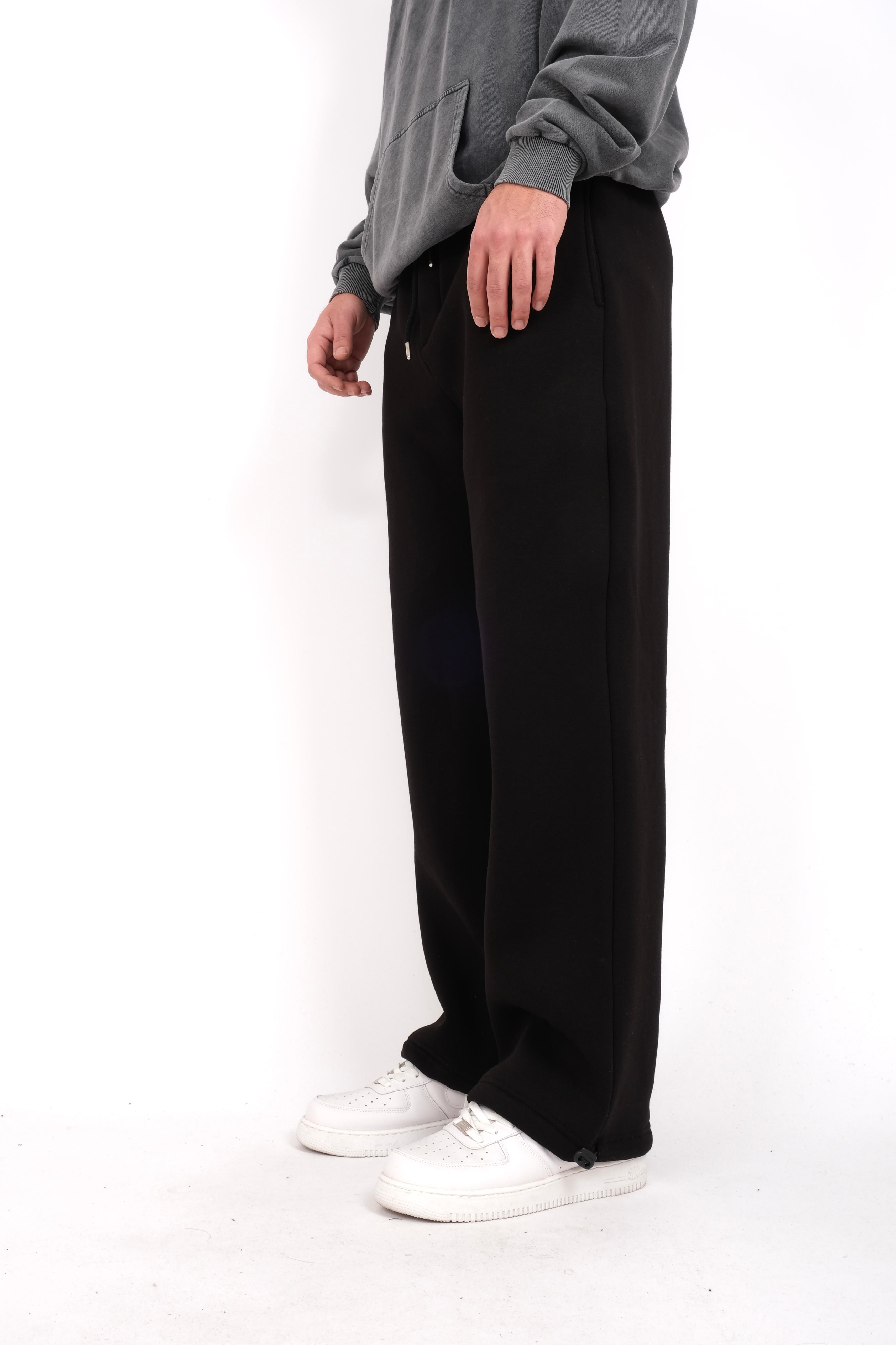 Black Baggy Sweatpants