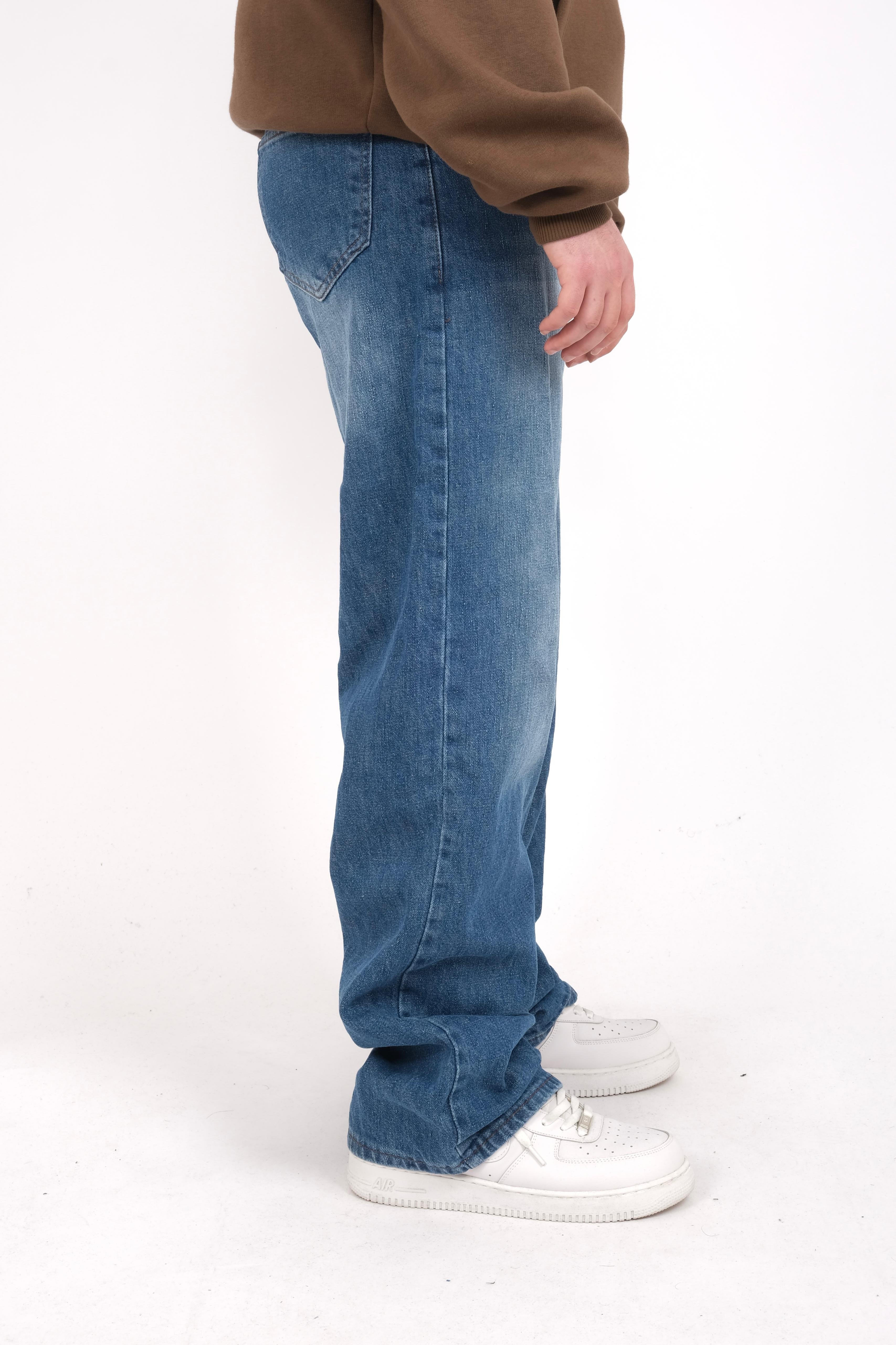 Baggy Jeans In Washed Blue