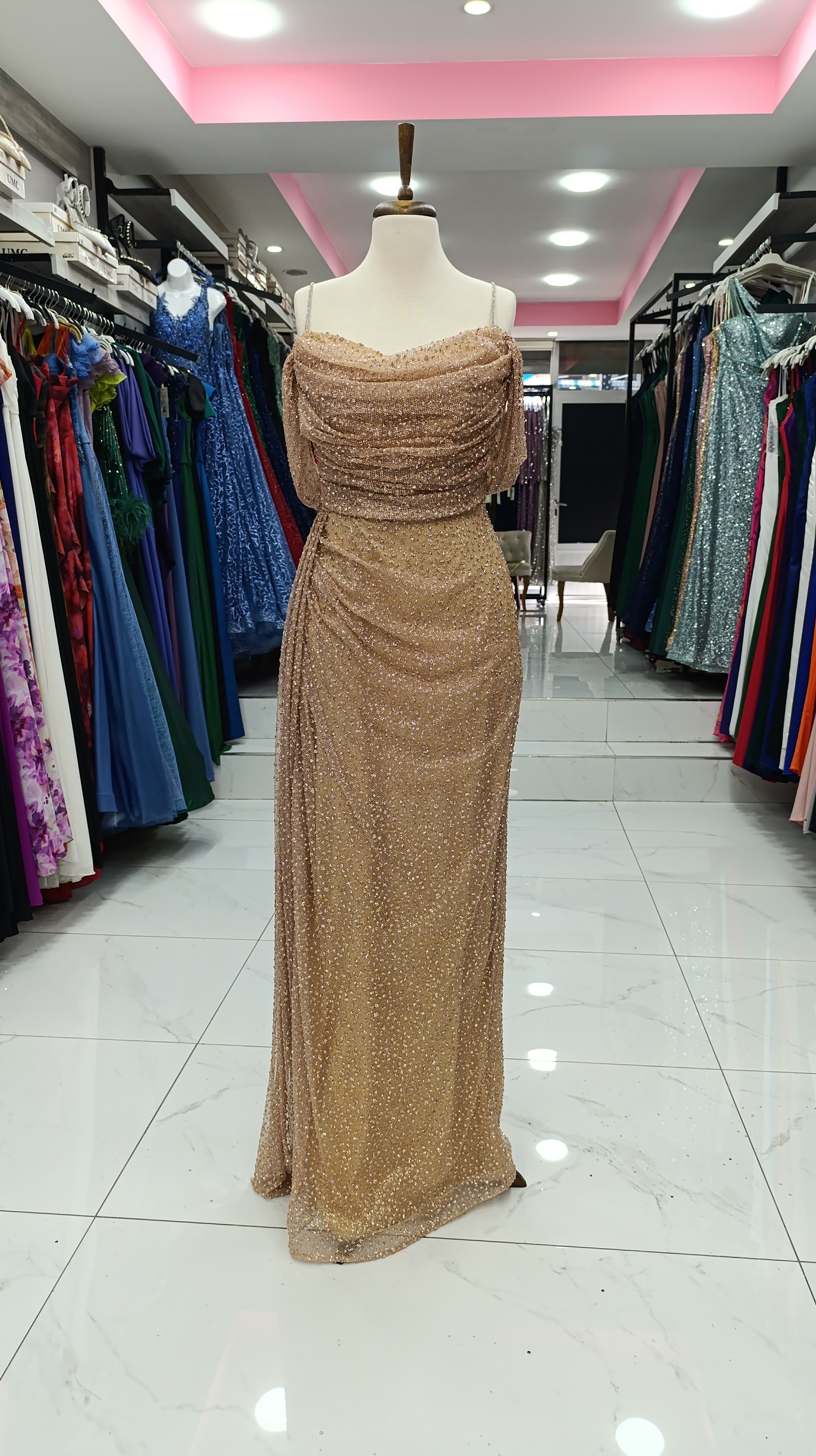 Aria Gold Abiye