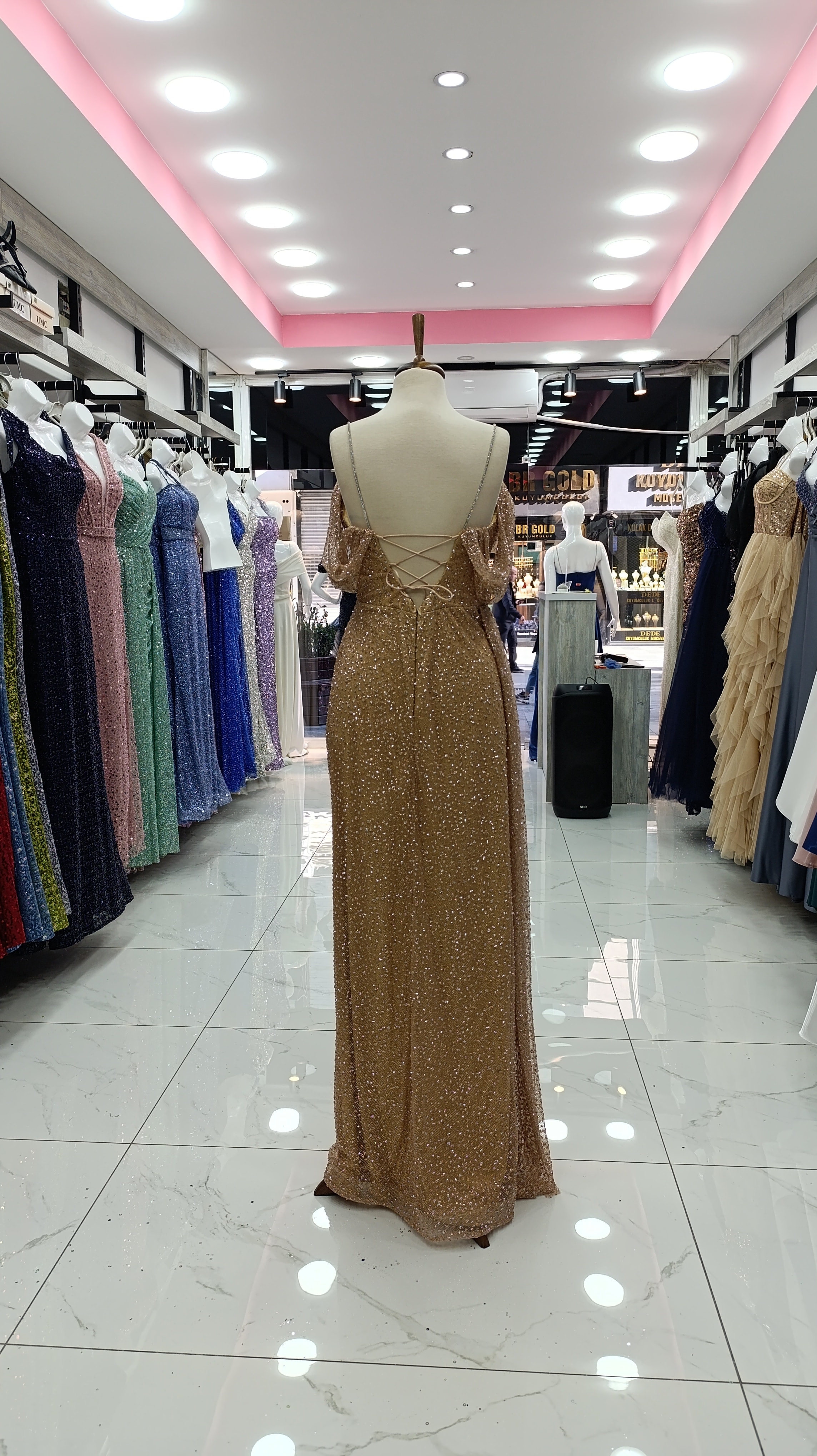Aria Gold Abiye