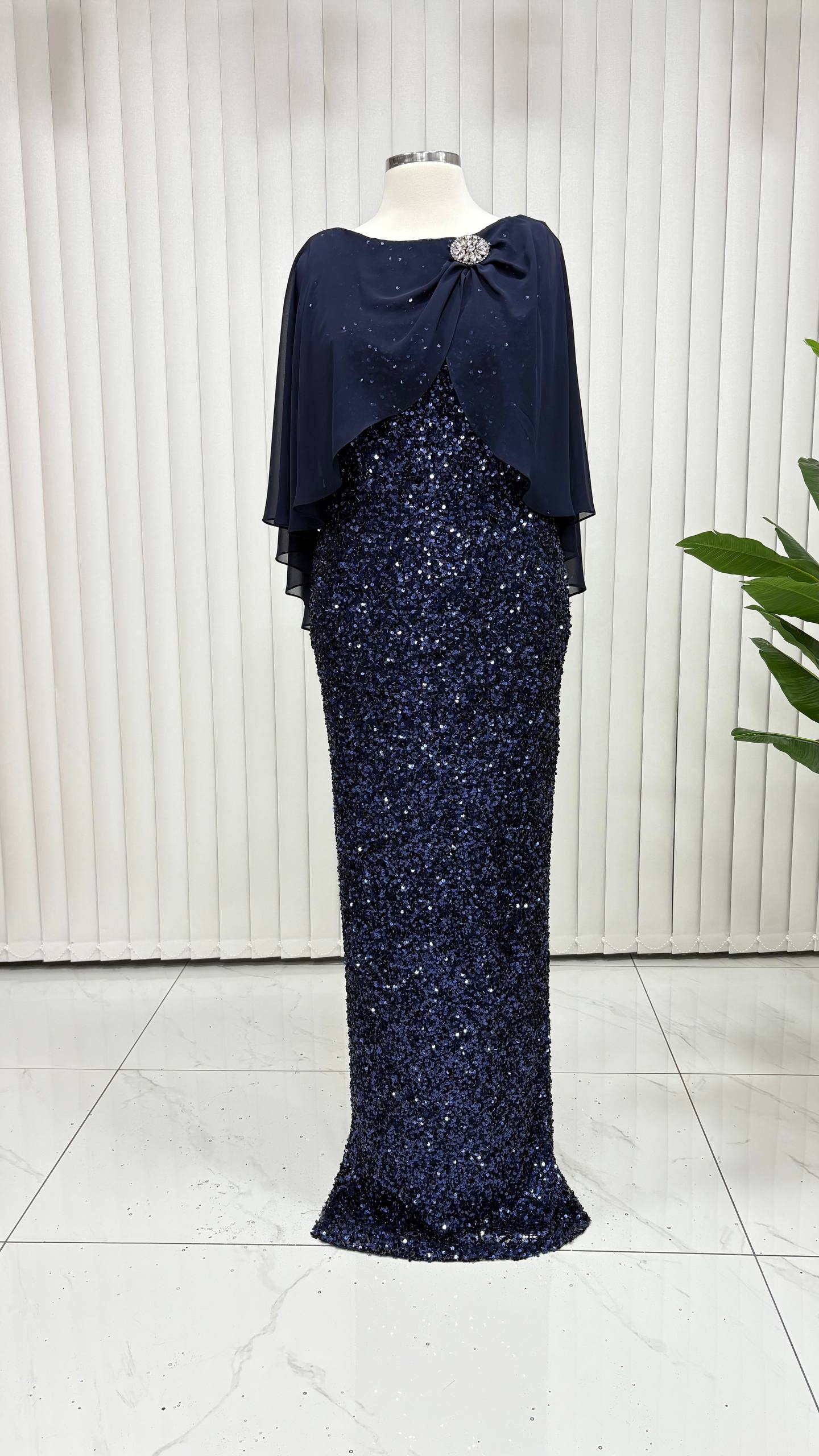 Vogue Lacivert Abiye 