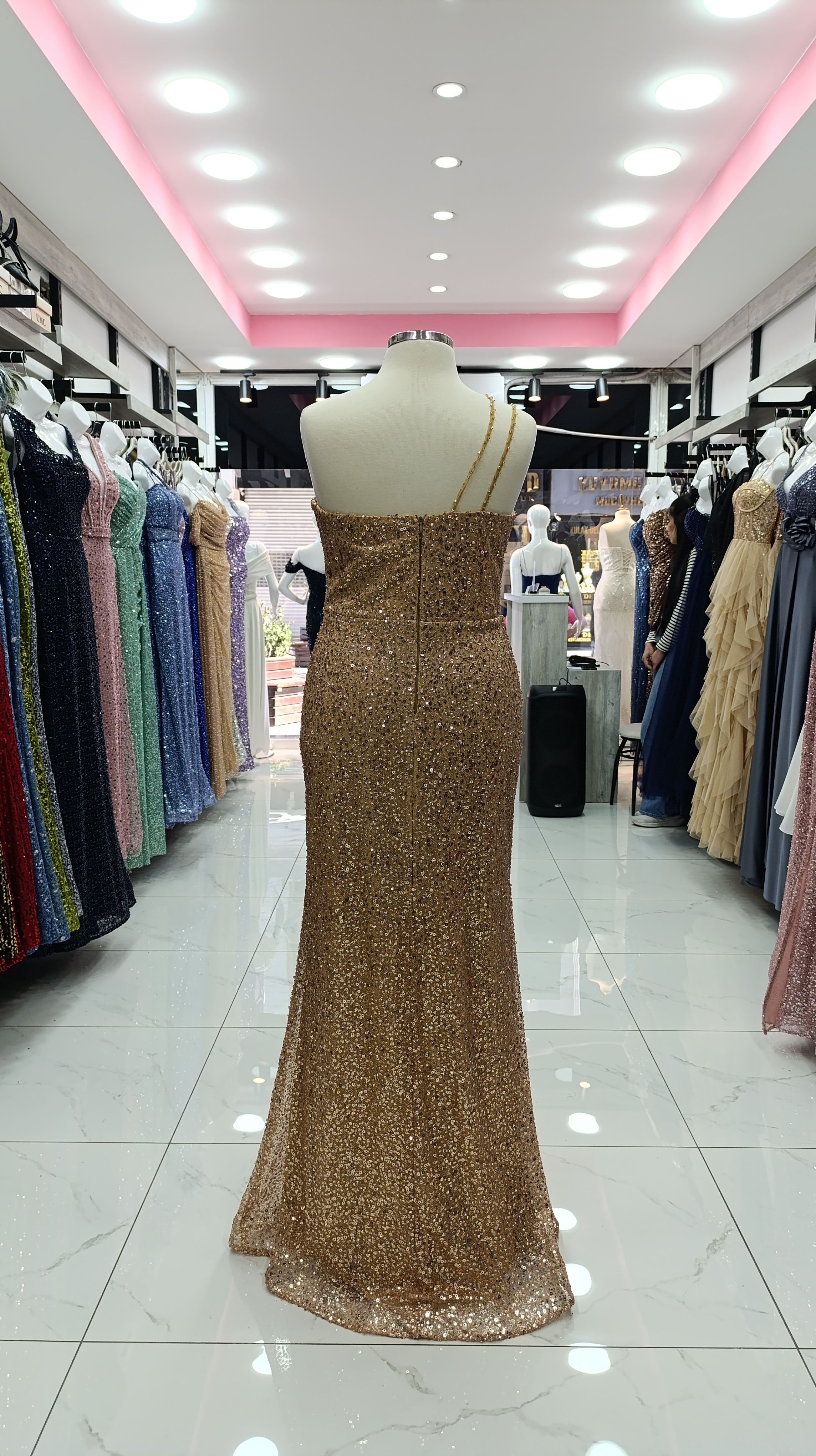 Papatya Gold Abiye 