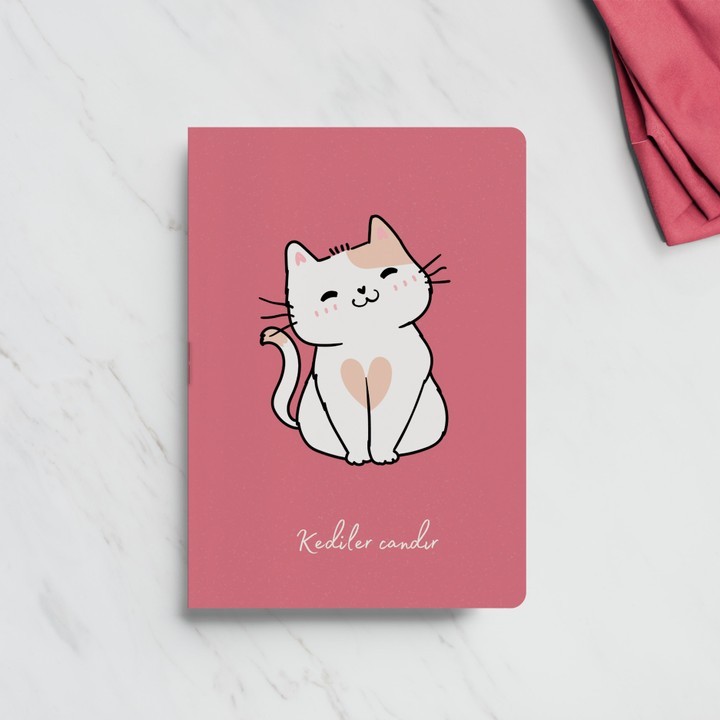 Mini Defter - Kediler Candır