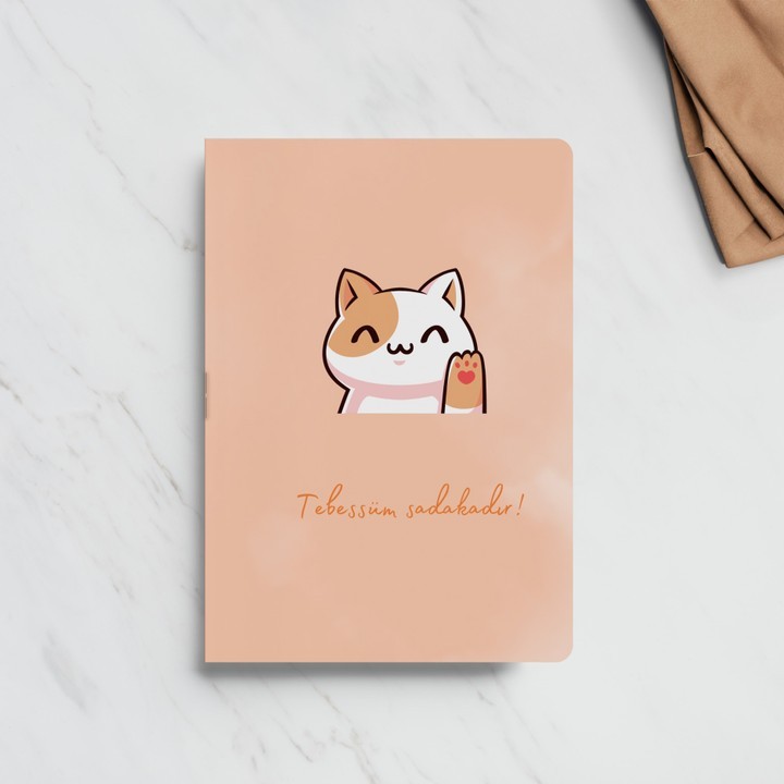 Mini Defter - Tebessüm Sadakadır