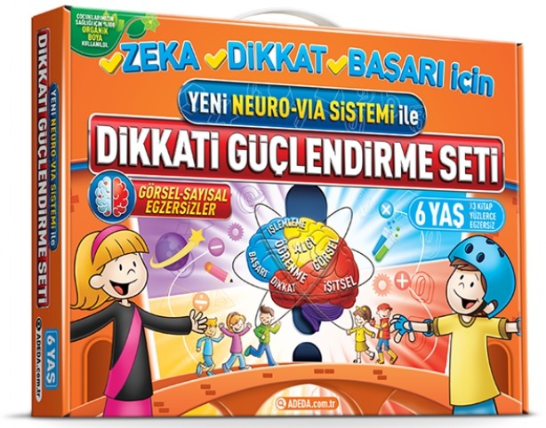 Dikkati Güçlendirme Seti 6 Yaş