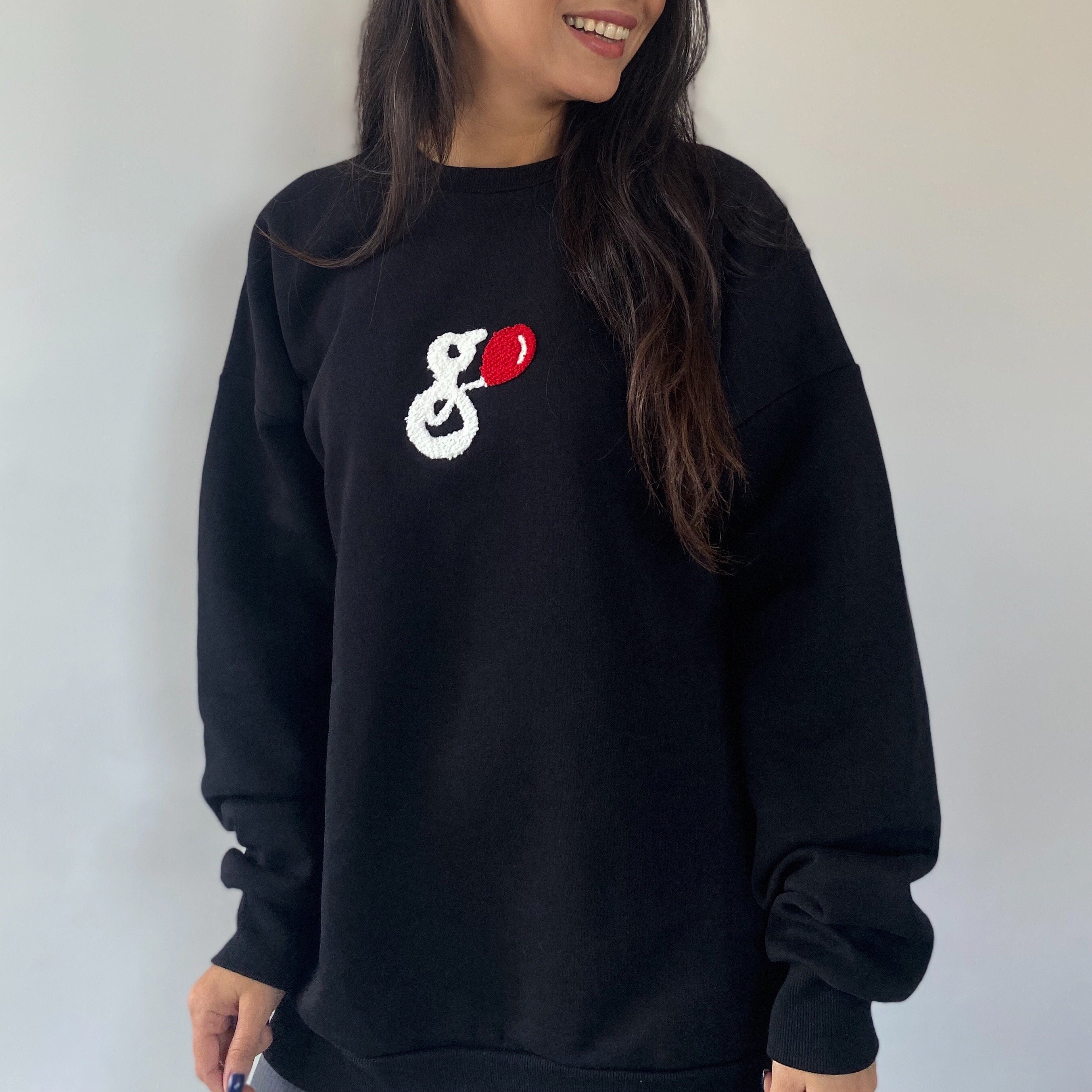 Alingo Nakışlı Oversize Sweatshirt