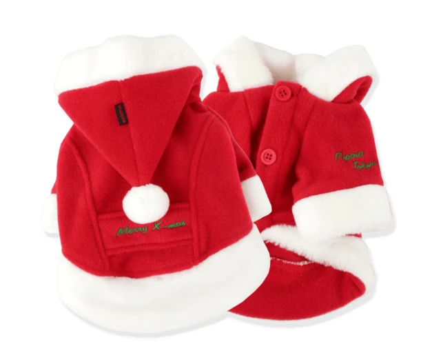 PUPPIA Santa's Coat Polarlı Köpek Kıyafeti