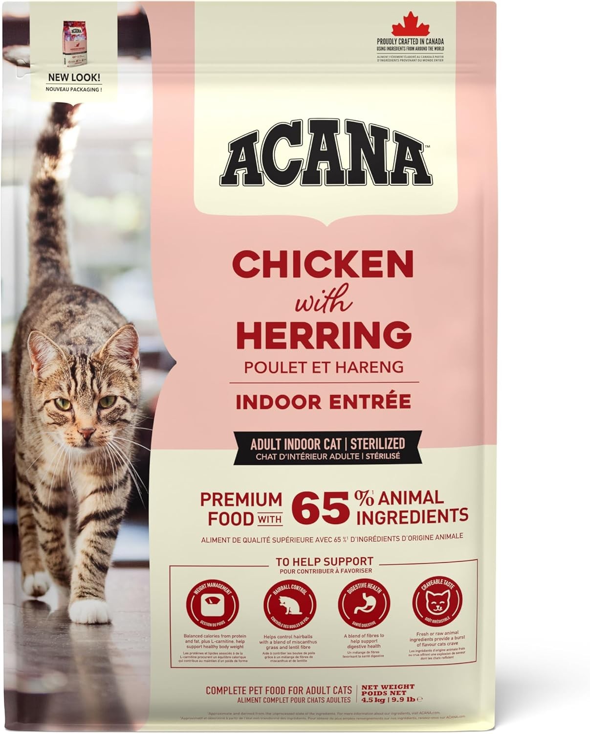 Acana Indoor Entree Tavuklu ve Hindili Kısırlaştırılmış Kedi Maması 1,8 KG