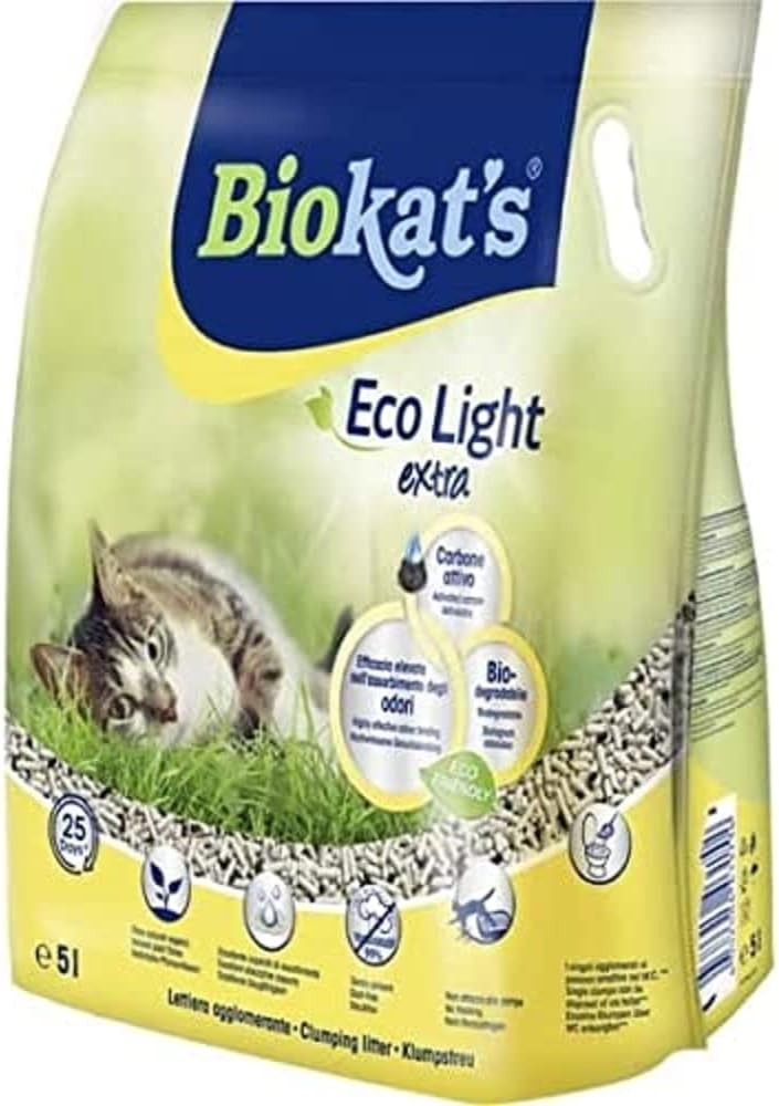 Biokat'S Pelet Kedi Kumu Eco Light Extra 5 Lt