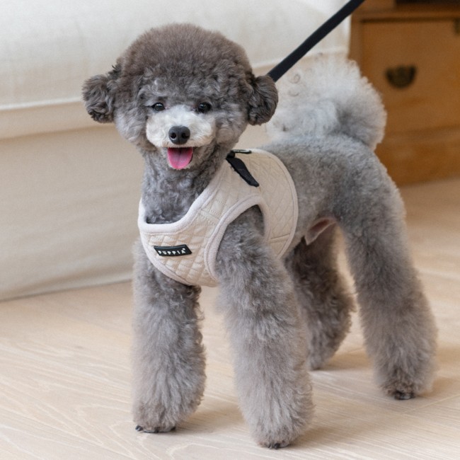 PUPPIA Irvın Harness Cream Payd Köpek Gögüs Tasması