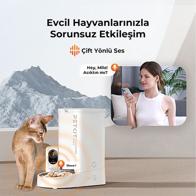 Petkit Yumshare Solo Kameralı Akıllı Mama Kabı