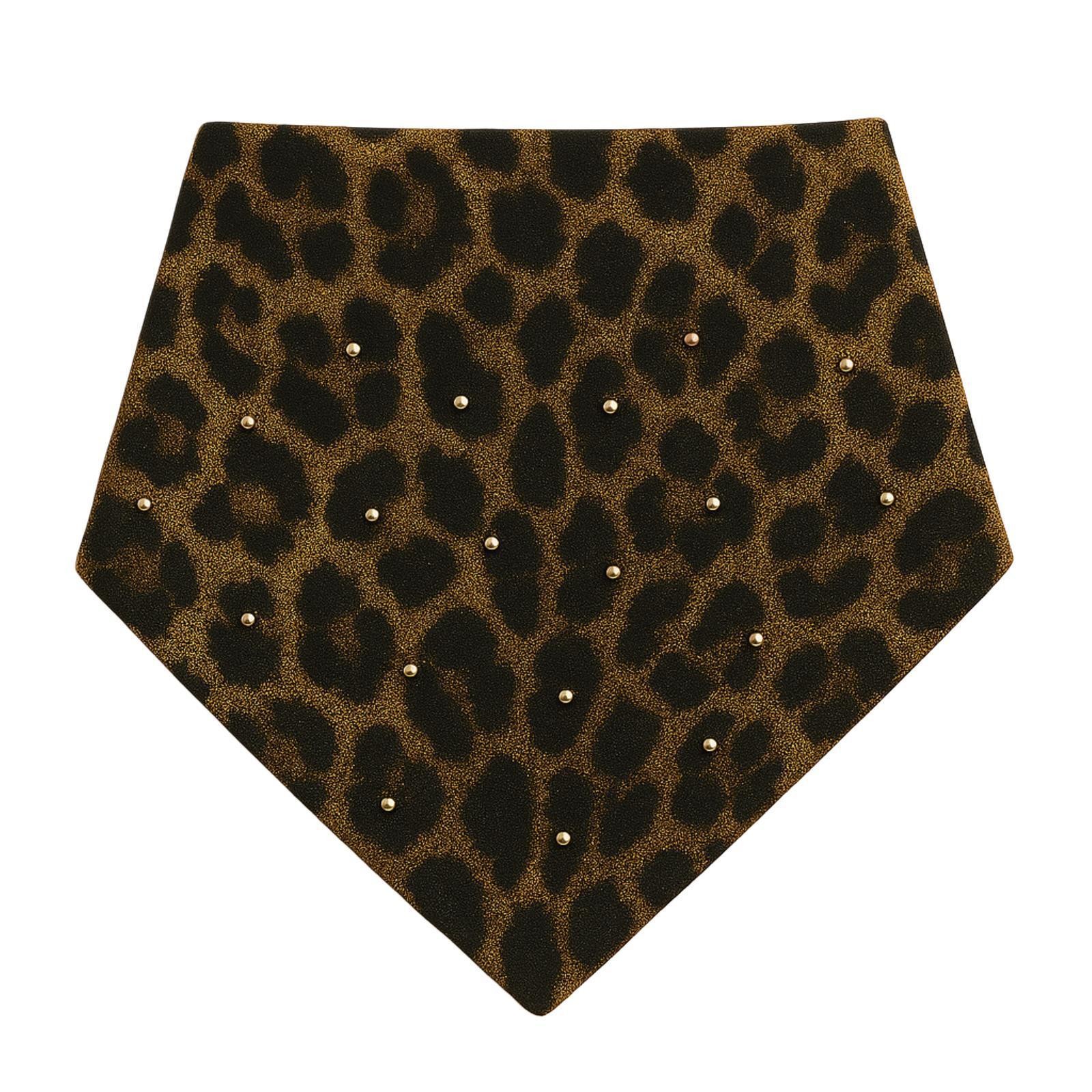 Leopar Desenli Kedi ve Köpek Bandana