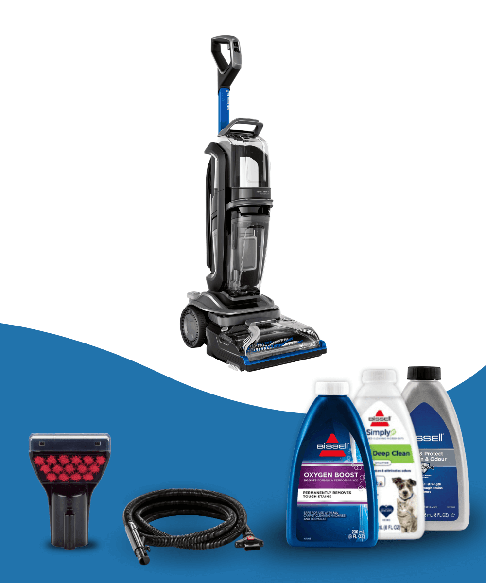 BİSSELL Revolution HydroSteam Buharlı Halı - Koltuk Yıkama ve Leke Çıkarma Makinesi