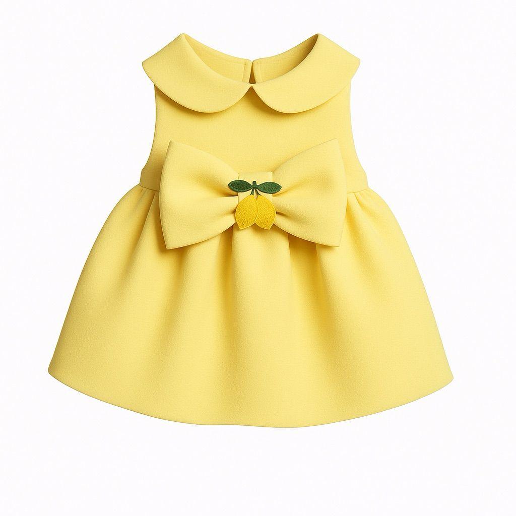 Limon Desenli  Kedi ve Köpek Elbisesi