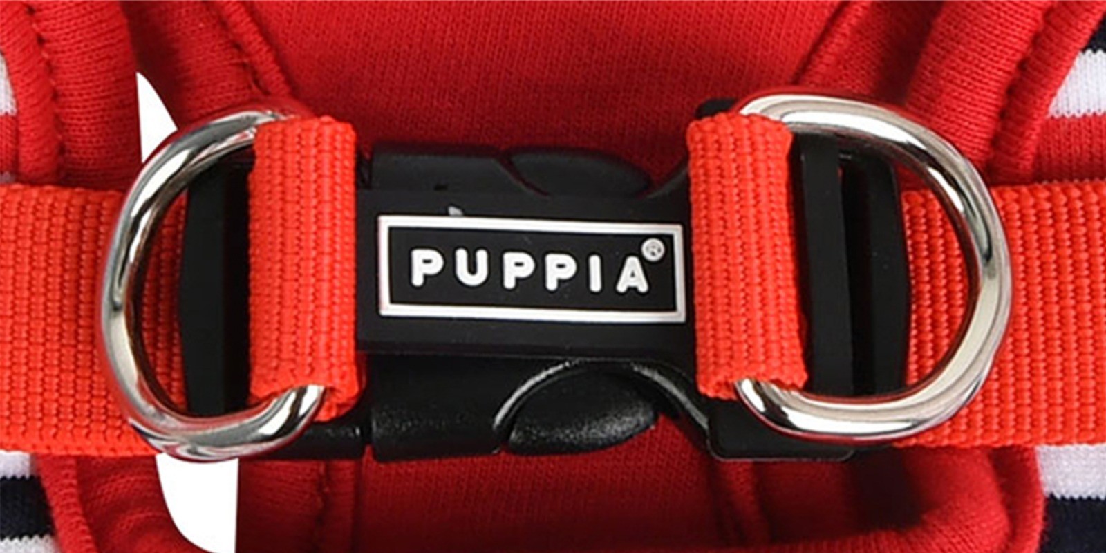 PUPPIA Seaman Harness Red Paua Köpek Gögüs Tasması