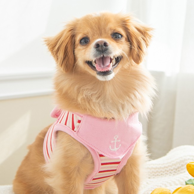 PUPPIA Seaman Harness Pınk Paua Köpek Gögüs Tasması