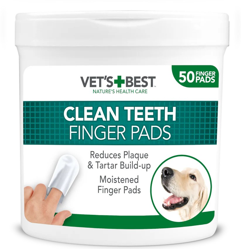 VET'S BEST Agız ve Diş bakım Pedleri 