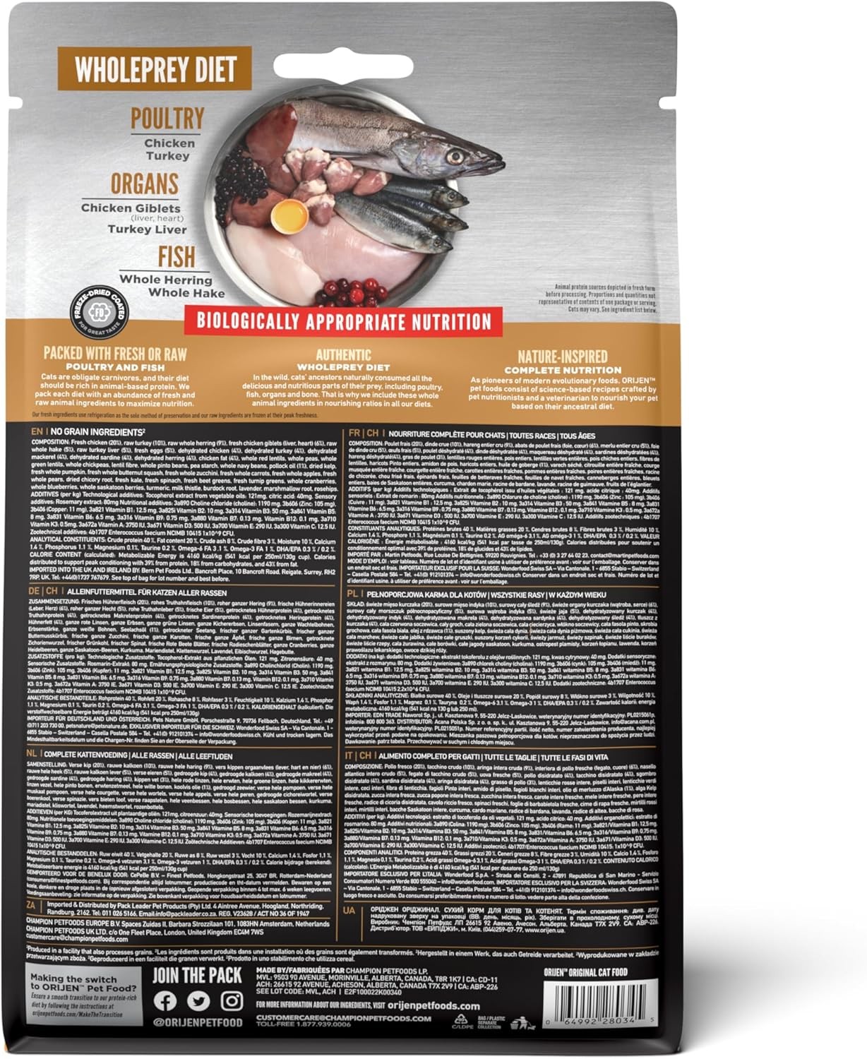 Orijen Original Cat Kedi Maması 5.4 kg
