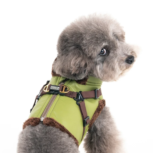 PUPPIA Wynter Ayarlanabilir Polarlı Göğüs Tasması