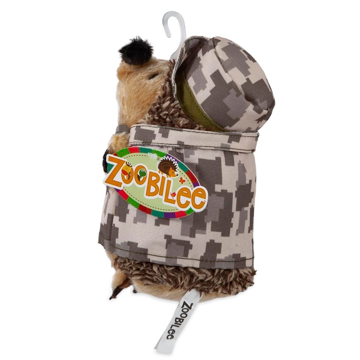 Zoobilee Heggies Asker Kirpi Peluş Köpek Oyuncağı