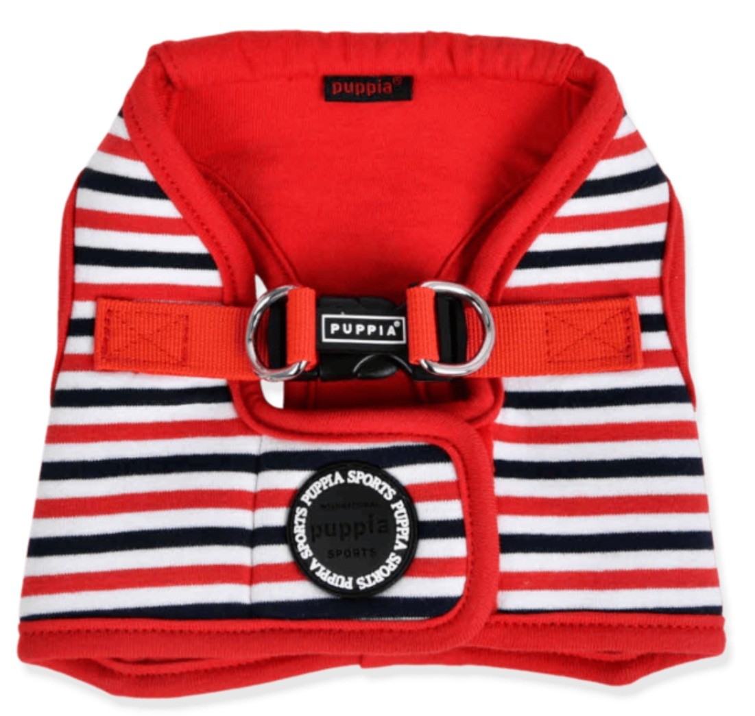 PUPPIA Seaman Harness Red Paua Köpek Gögüs Tasması