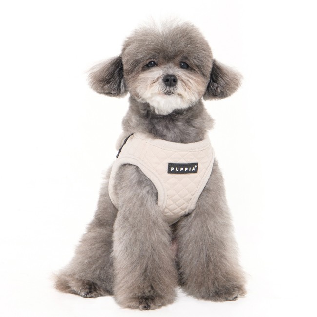 PUPPIA Irvın Harness Cream Payd Köpek Gögüs Tasması