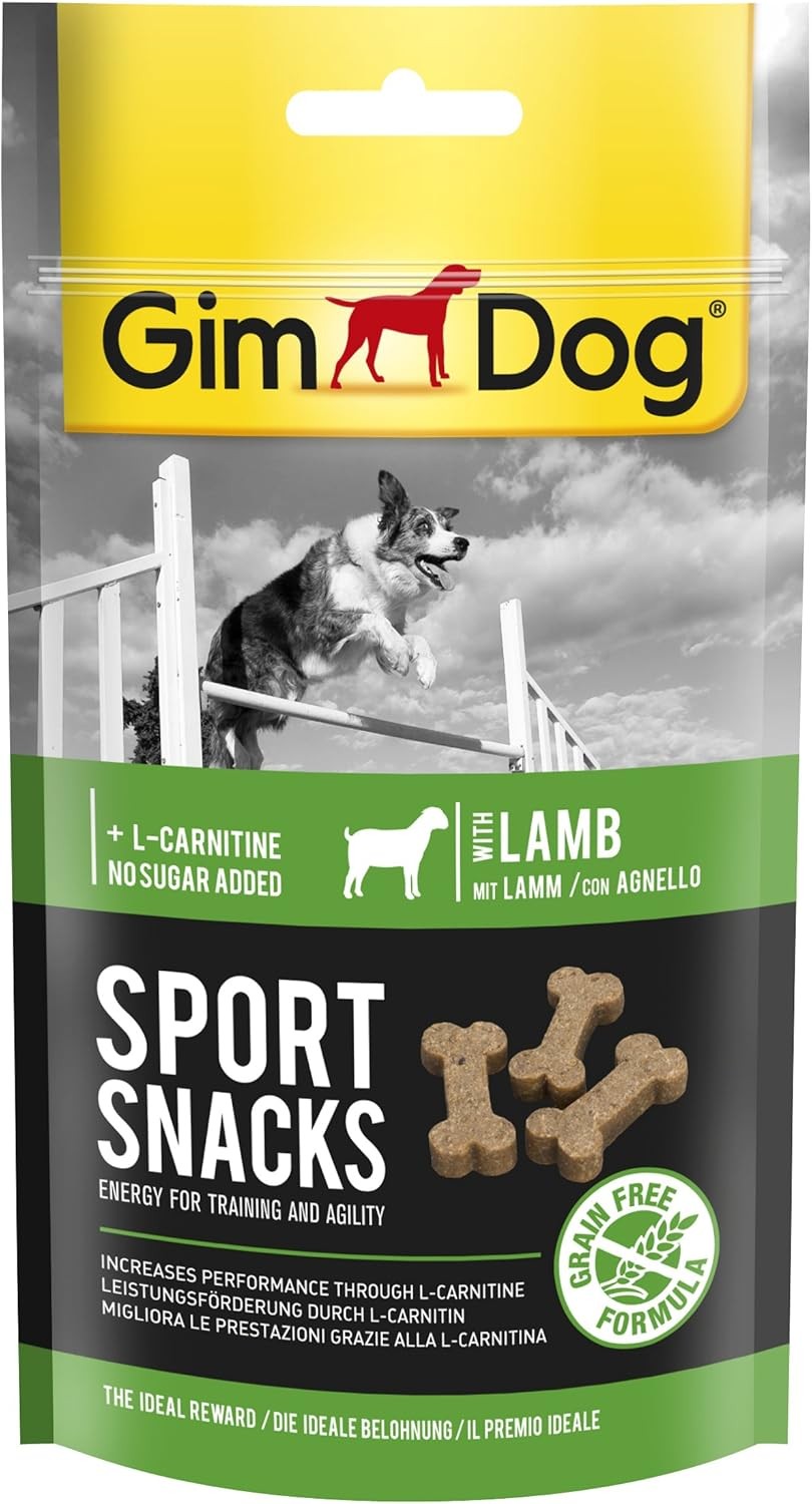 Gimdog Sportsnacks Kuzu Etli Köpek Ödül Tablet 60 Gr