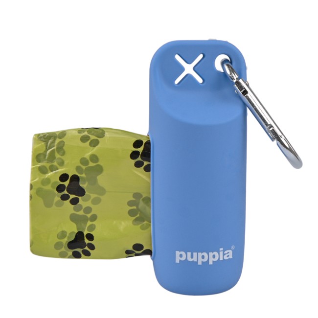 PUPPIA Poop Bag Dışkı Taşıma Çantası Ve Rulo Blue