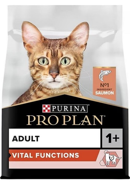 Pro Plan Vital Functions Adult Somonlu Kedi Maması 3kg