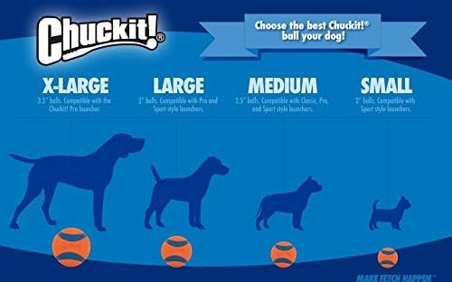 Chuckit! Max Glow Gece Parlayan Köpek Oyun Topu L