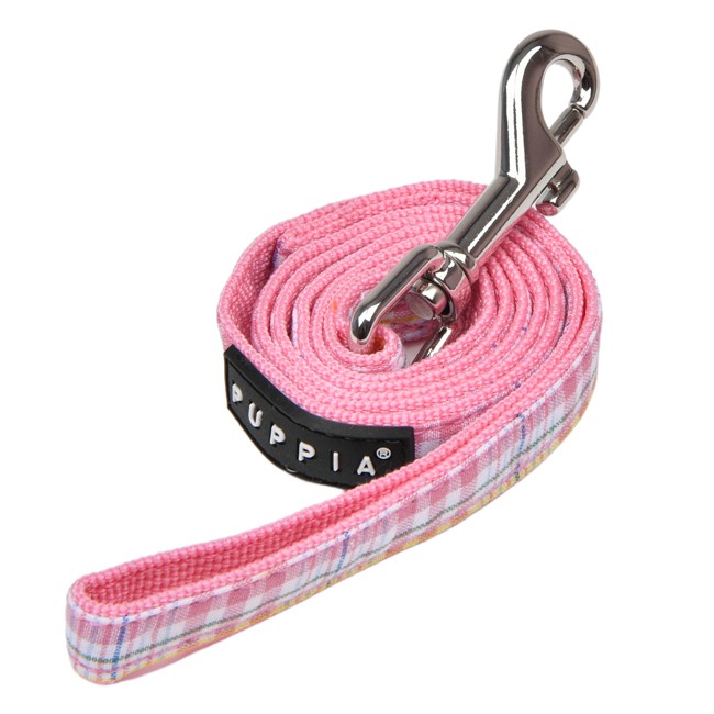 PUPPIA Kealoha Lea Pink Paza Köpek Gezdirme Kayışı