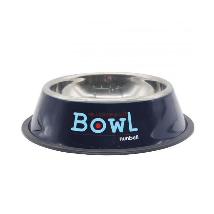 Nunbell Çelik Mama Kabı Renkli 34cm