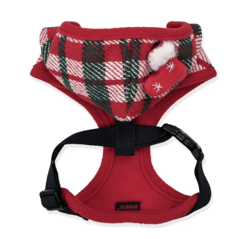 PUPPIA Festive Ayarlanabilir Polarlı Göğüs Tasması