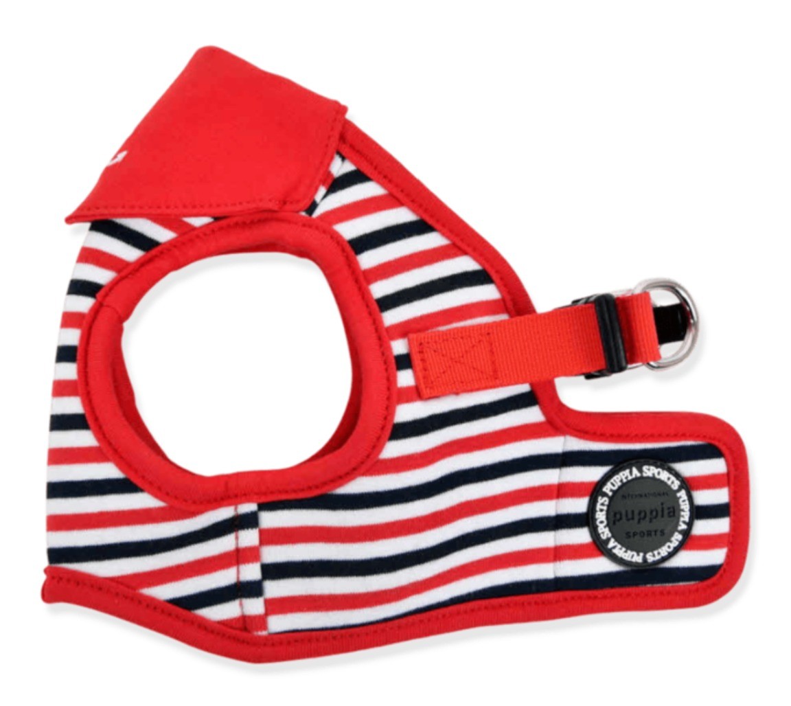 PUPPIA Seaman Harness Red Paua Köpek Gögüs Tasması