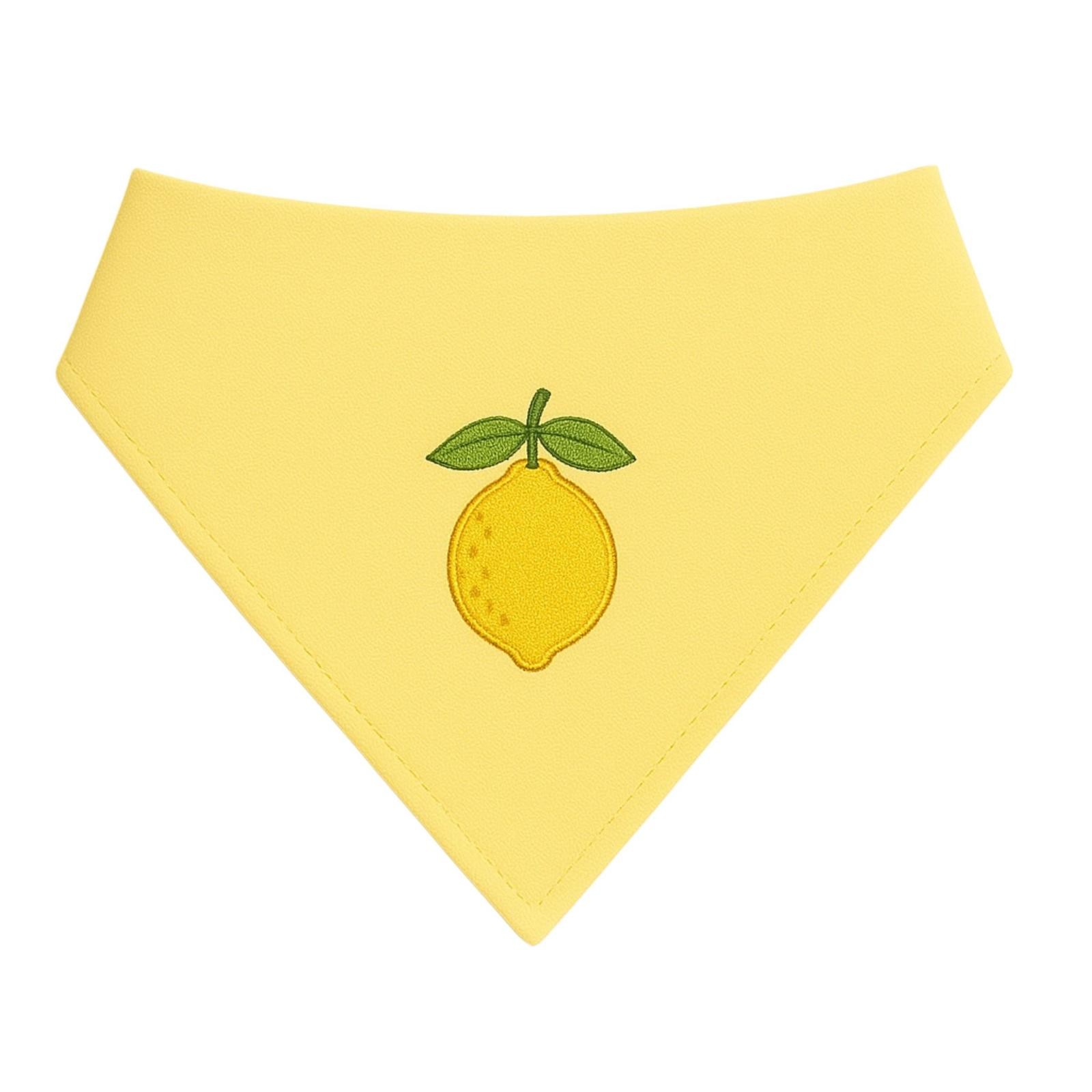 Limon Desenli  Kedi ve Köpek Bandana