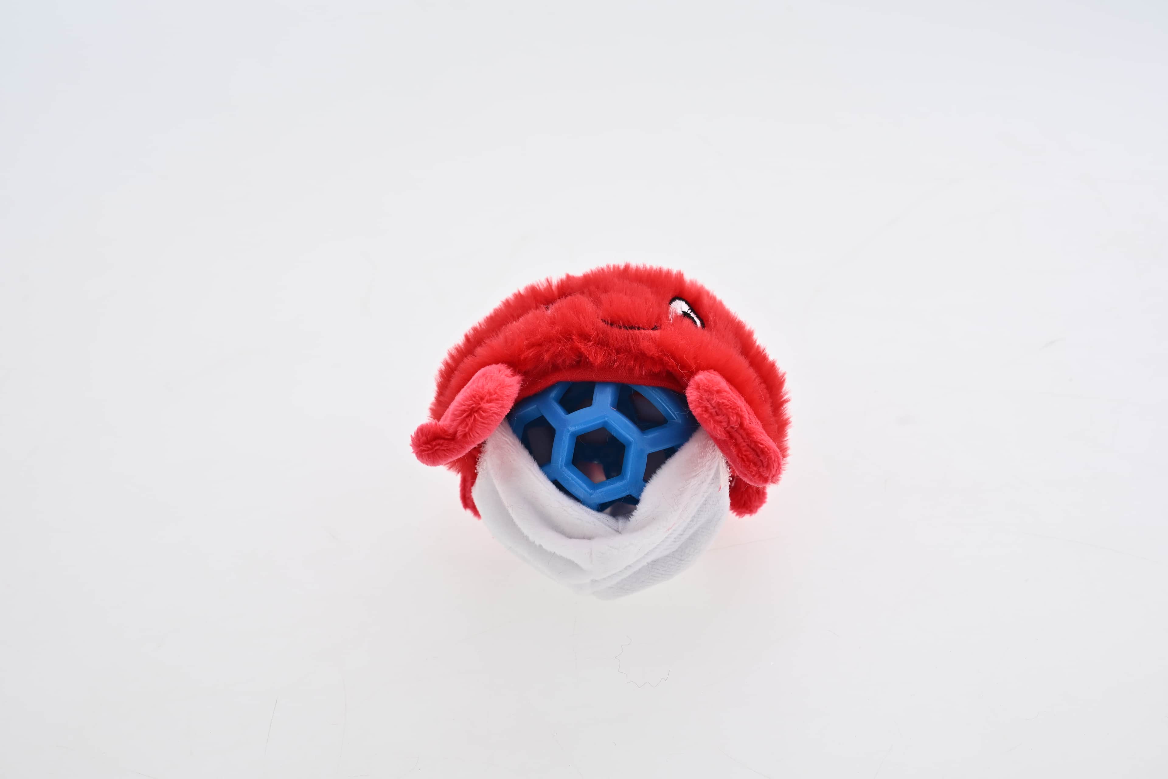 Pet Luxe 2 in 1 Crabby Köpek Peluş Top Oyuncak