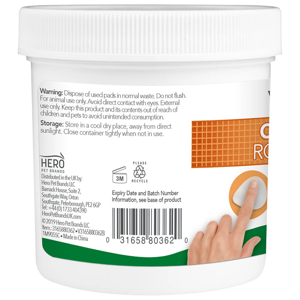 Vet's Best Clean Eye Round Pads