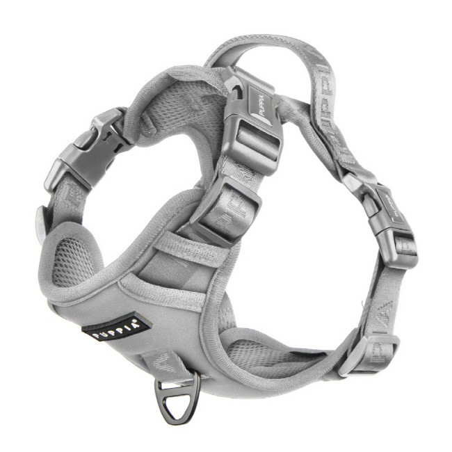 PUPPIA Jarek Harness Grey Paxd Köpek Gögüs Tasması