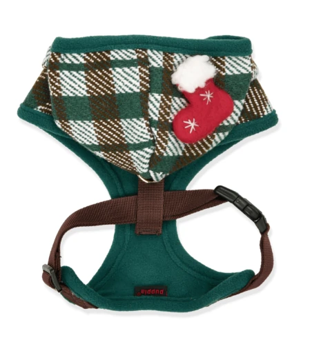 PUPPIA Festive Ayarlanabilir Polarlı Göğüs Tasması