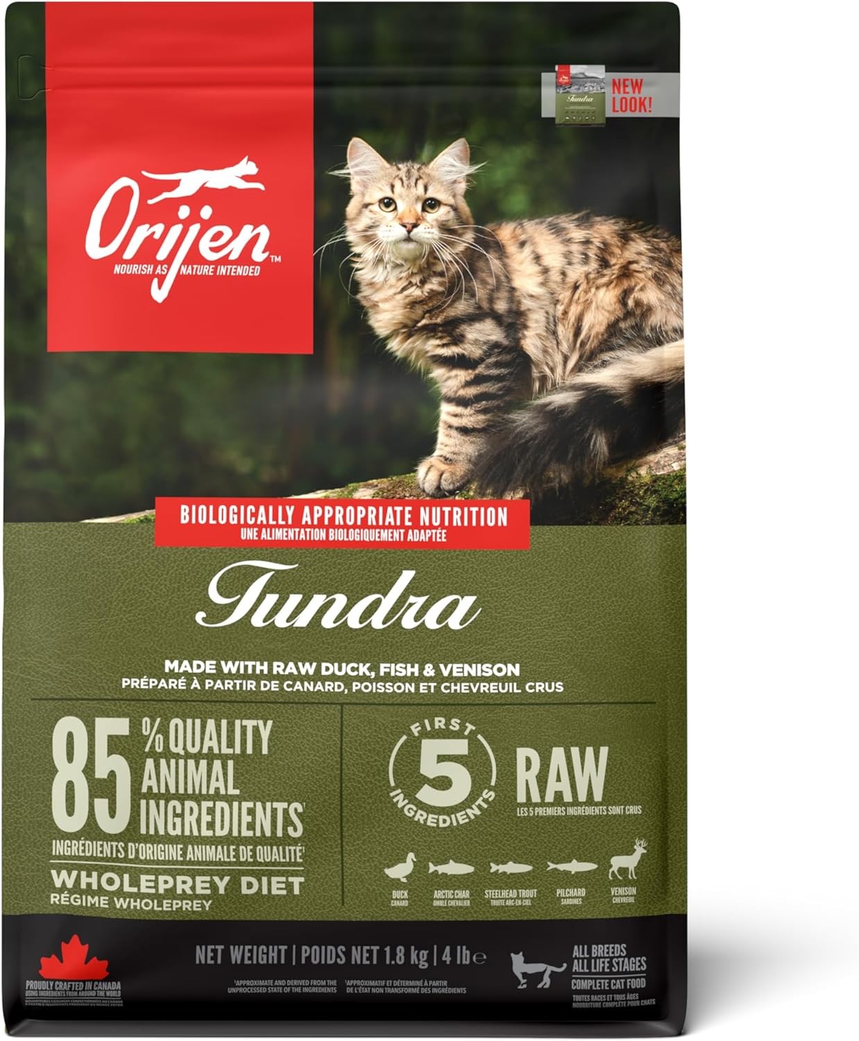 Orijen Tundra Kedi Maması 1,8 Kg