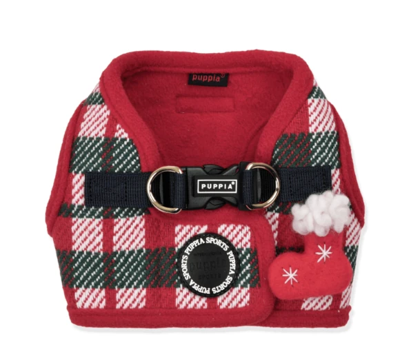 PUPPIA Festive Ayarlanabilir Polarlı Göğüs Tasması