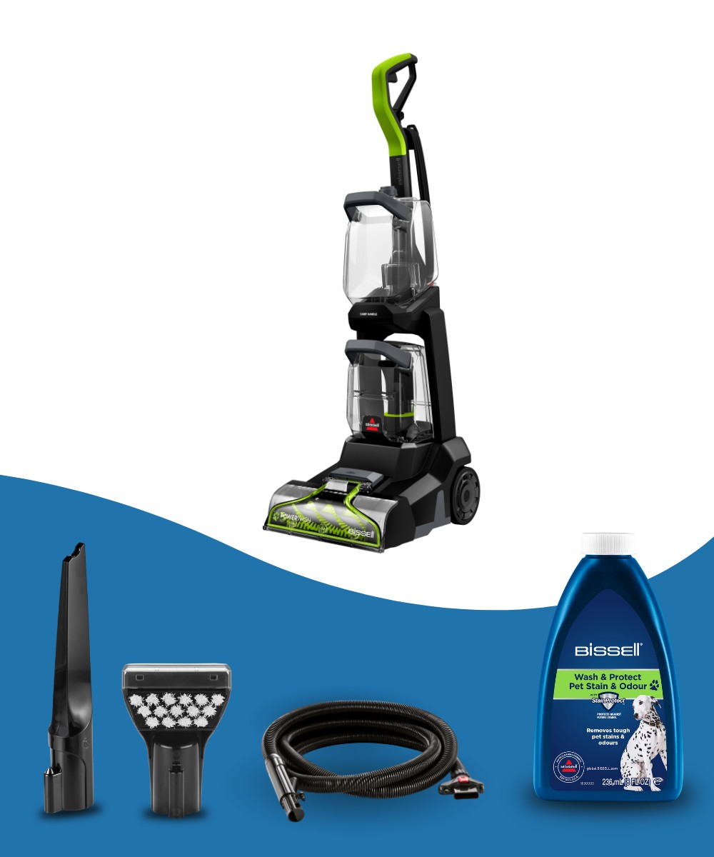 BİSSELL Powerwash Pet Evcil Hayvanlı Evlere Özel Halı – Koltuk Yıkama Makinesi