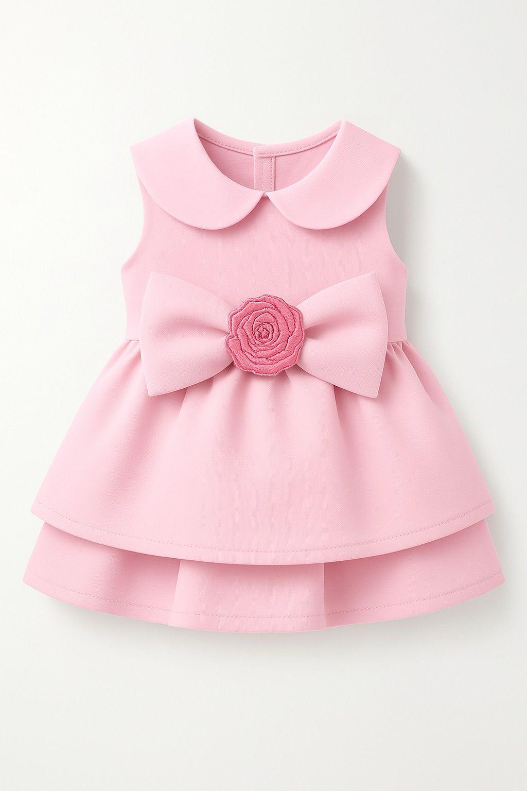 Gül Rengi Kedi ve Köpek Elbisesi