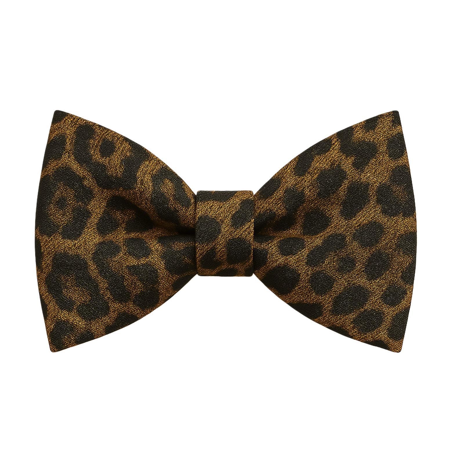 Leopar Kedi ve Köpek Papyon