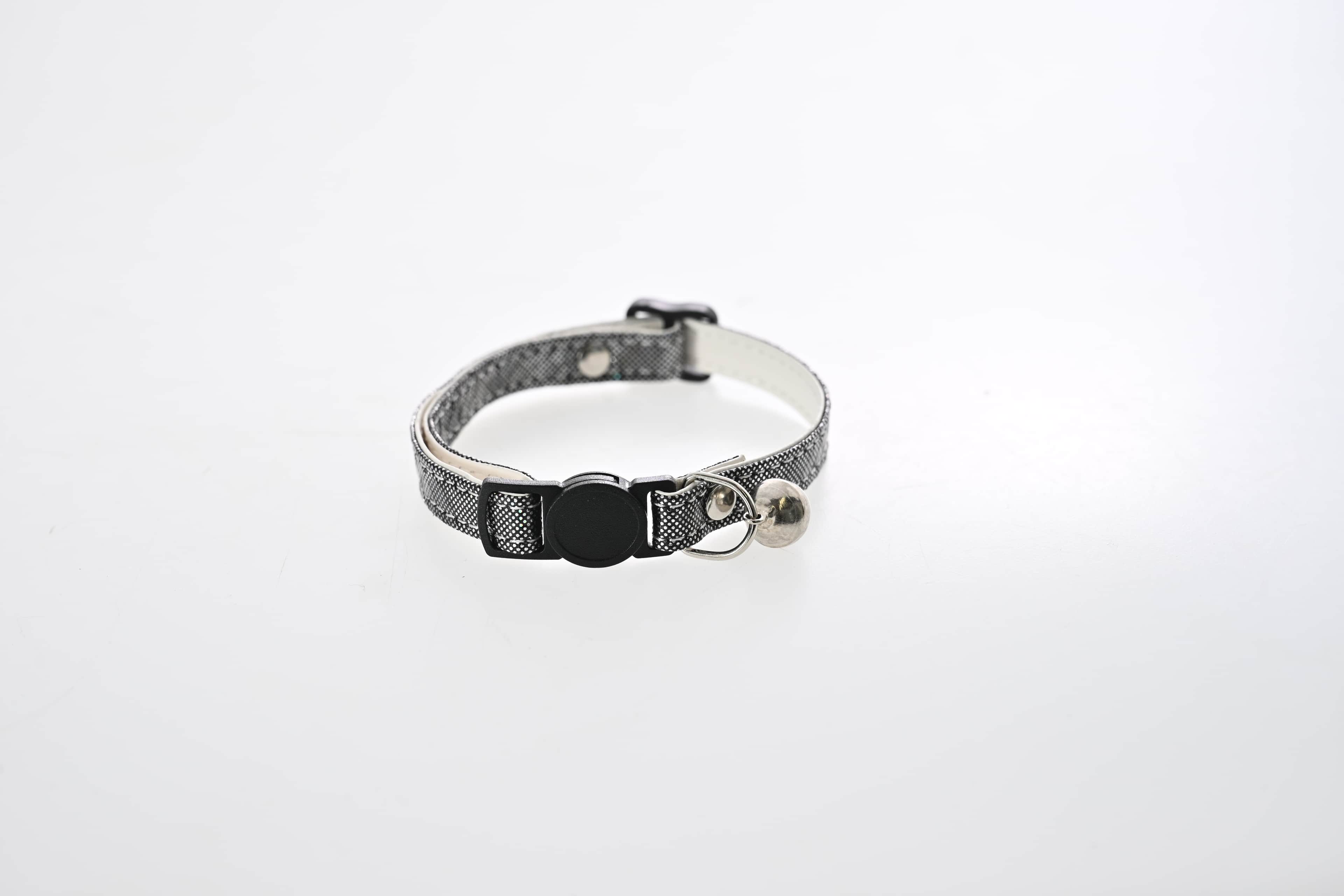 Pet Luxe Fashion Metalik Zilli Kedi Tasması