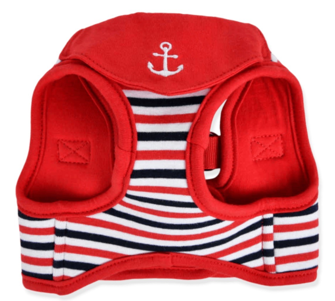 PUPPIA Seaman Harness Red Paua Köpek Gögüs Tasması