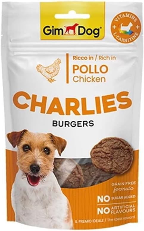 Gimdog Charlies Burgers Tavuklu Köpek Ödül Maması 70gr